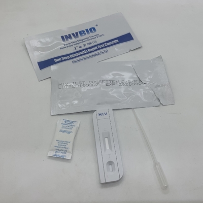 Zestaw szybkiego testu o wysokiej czułości One Step Aids / Hiv 1/2 Przeciwciało Infekcja krwi pełnej Opakowanie OEM