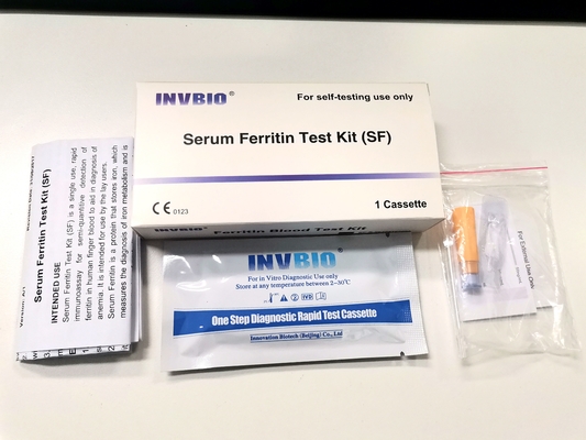 Ferrytyna Ilościowy szybki autotest Wysoka dokładność 1 test/pudełko