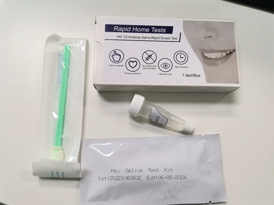 Hiv Typ 1 Typ 2 Zestaw szybkiego testu śliny z FSC