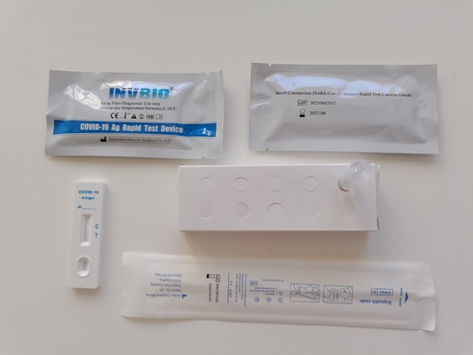 1 sztuk/pudło Invbio w domu szybki zestaw testowy Covid z niemiecką Bfarm