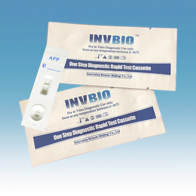 1-etapowy test markerów nowotworowych alfa-fetoproteiny Afp Blood Rapid Strip Cassette