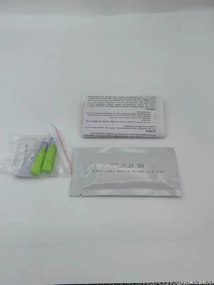 Szybki pionowy przepływ pomaga Zestaw testowy One Step Hiv 1 2 w domu Szybkie wykrywanie