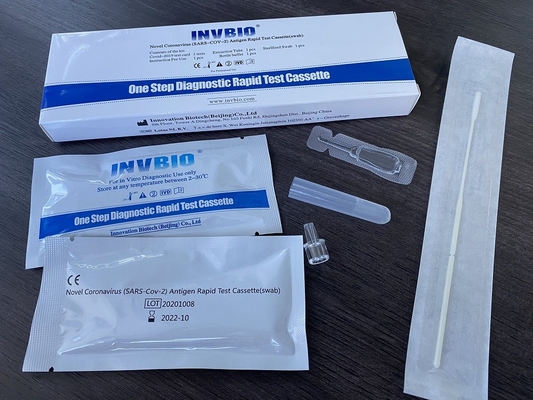 99% dokładność Covid Antigen Test Kit Szybka reakcja dla pracowników służby zdrowia podróżujących