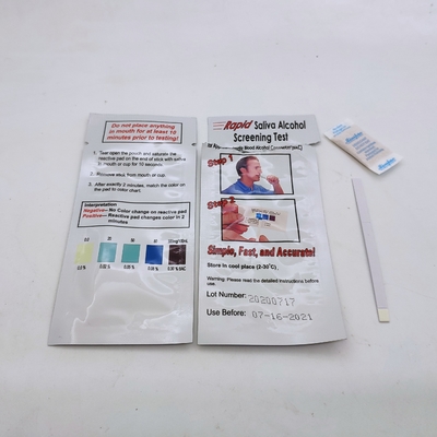 INVBIO Personal One Step Alkoholowy pasek testowy do śliny 25 pasków / pudełko