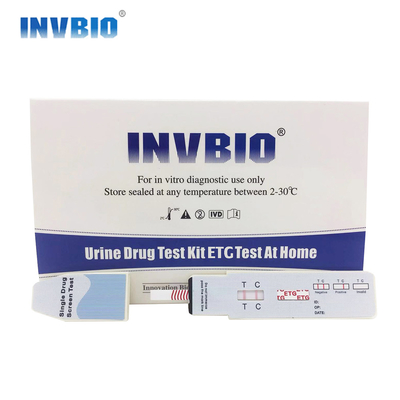 Zestaw medyczny Etg Badanie alkoholu Karta zanurzenia moczu Mark Iso One Step Rapid Test