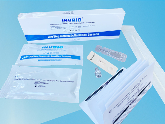 Invbio Antigen Kit Test Nieinwazyjny wymaz z nosa Covid-19