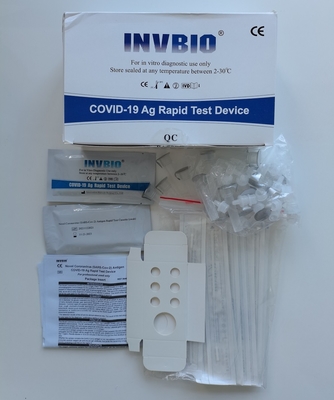 Nowatorski szybki test na kasetę z antygenem koronawirusa Sars-Cov-2 Znak Ce
