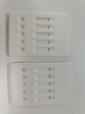 Wirus zapalenia wątroby typu B Zestawy szybkich testów do chorób zakaźnych Hbv 5 w 1 Combo Panel Diagnostic