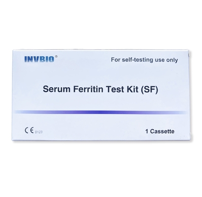 Domowy zestaw testowy na niedokrwistość Ce Mark Samotest Serum Ferrytyna Krew