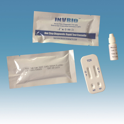 INVBIO Toxoplasma Toxo Ciąża Szybki test przeciwciał IgG / IgM Combo Panel krwi