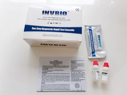 One Step Anti HIV 1 2 Zestawy szybkich testów OEM Hiv Instant