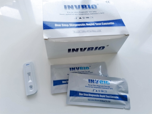 Zestawy szybkiego testu anty-hiv 1/2 choroby zakaźnej Ivd Immunoassay Wykrywanie wirusa HIV Pełna krew