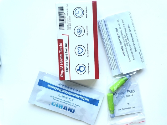 Ludzki wirus upośledzenia odporności One Step Hiv Test Kit 99% Dokładny