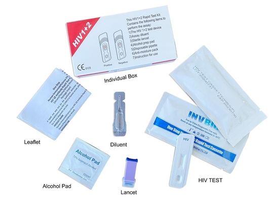 40-częściowy zestaw do szybkiego testu diagnostycznego do kiły Ag Ab i środków przeciw HIV