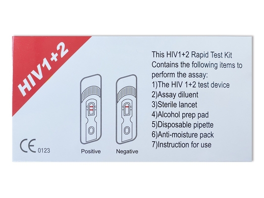 40-częściowy zestaw do szybkiego testu diagnostycznego do kiły Ag Ab i środków przeciw HIV
