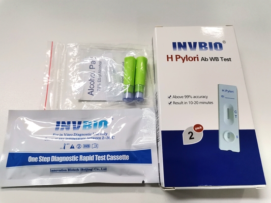 H Pylori Ag Zestawy szybkiego testu na choroby zakaźne Karta kału z CE