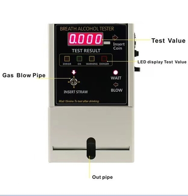 Elektrochemiczny tester alkoholu w wydychanym powietrzu At319 Moduł wymienny