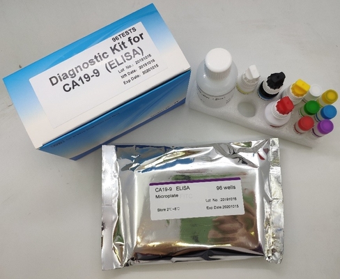 Medyczna szybka diagnostyka 96 sztuk Elisa Test Kit Hbsag Wirusowe zapalenie wątroby typu B Antygen powierzchniowy