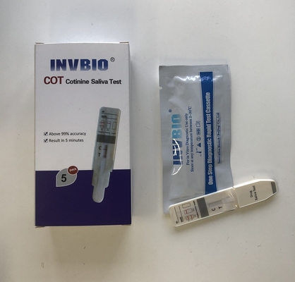 Cotinine COT Saliva Szybki test przesiewowy płynu doustnego z 99% dokładnością