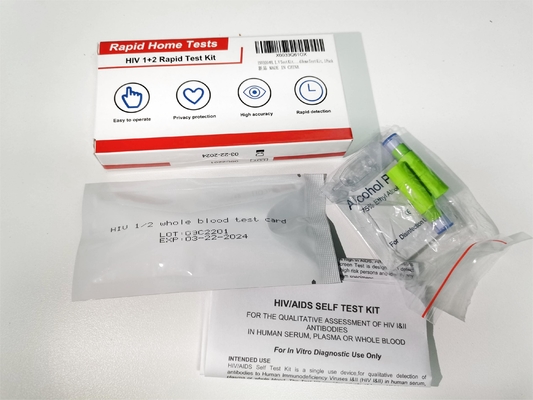 Typ 1 Typ 2 99,5% specyficzności Hiv Zestawy szybkiego testu 25 sztuk w pudełku