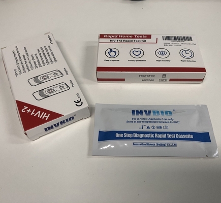 Zestawy szybkiego badania HIV całokształtowa krew Diagnostyka domowa samodzielne badanie