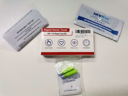25 szt. Zestawy do szybkiego testu diagnostycznego na HIV do użytku domowego do użytku domowego