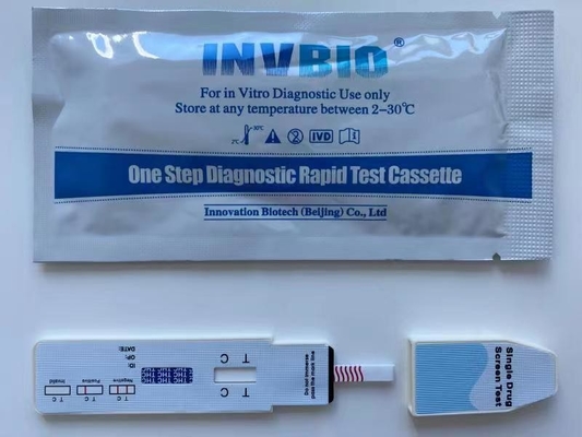 Jednopanelowy test narkotykowy na marihuanę / ślinę Thc Prywatna autodiagnostyka