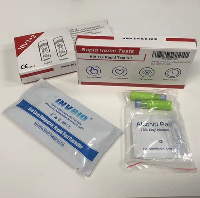 Zestaw szybkiego testu na obecność wirusa HIV 1/2 o wysokiej czułości do użytku domowego