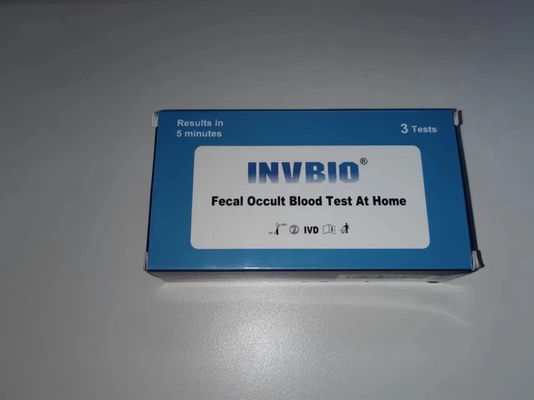 1 szt. Zestaw testowy Fobt/markery nowotworowe Test sprawdza obecność krwi ukrytej w kale