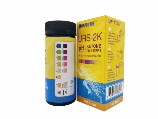Analiza moczu Test Keto Ph w jednym pasku moczu Zatwierdzony przez Fda Ce Fsc
