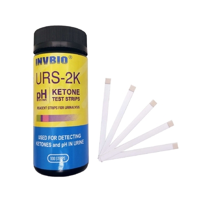 Urs-1232 60s Keto Urin Strips FDA Ce Fsc Zatwierdzone