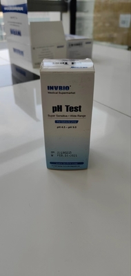 Przenośne szybkie diagnostyczne paski odczynników MSDS moczu Testy na białko Ph