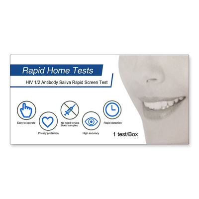 Ślina Antigen Instant Hiv Test Kit Choroba zakaźna w domu
