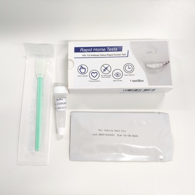 Oraquick Saliva 99% Hiv Wymaz z jamy ustnej Dokładność testu Invbio In Vitro Zastosowanie diagnostyczne