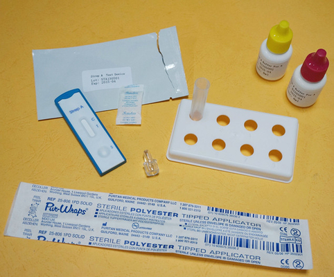 Streptococcal Pneumoniae Rapid Strep Test Kit Diagnostyka antygenowa