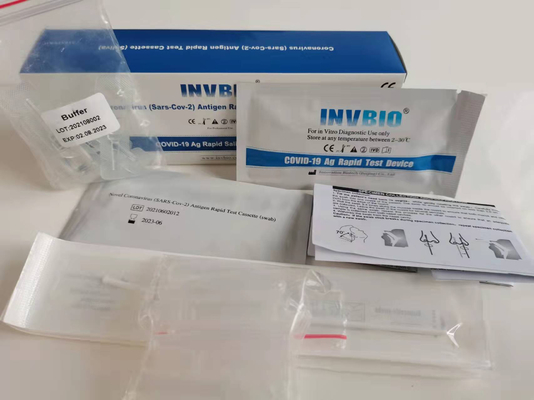 Zaaprobowano 15 minut bezpłatnych domowych zestawów do testowania Covid z wysoką dokładnością