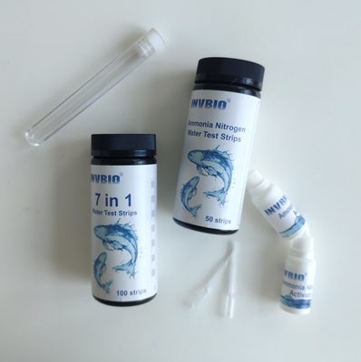 Wysokiej dokładności Invbio Akwarium Woda Test Strips amoniak Azotany Ryby Tanki Ołów Test