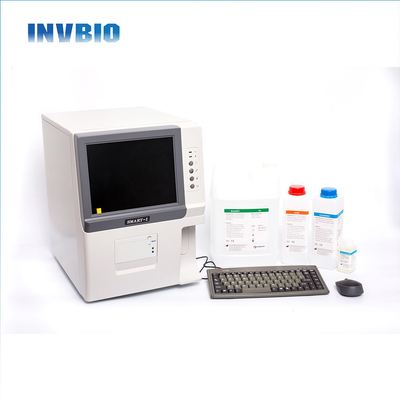 LCD Invbio Auto Hematologiczny Analizator Bc20 Bc-20s Cbc Wbc Analizator krwi