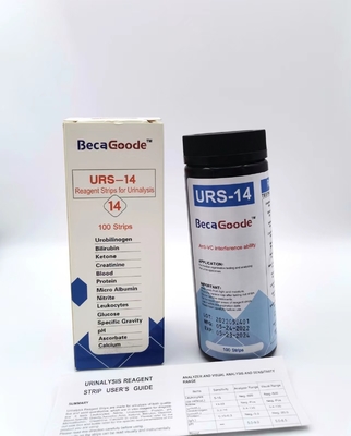 Zidentyfikuj samodiagnostyczne 14-parametrowe paski testowe do moczu w domu