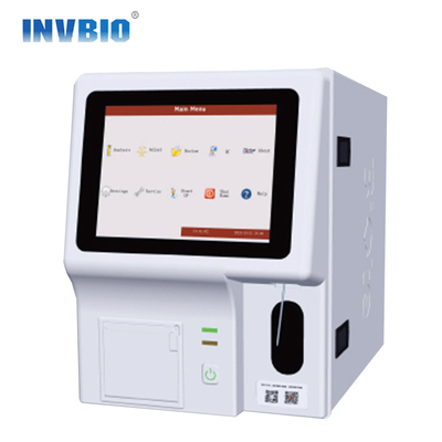 Wyświetlacz TFT LCD WBC W pełni automatyczny analizator hematologiczny trzyczęściowy