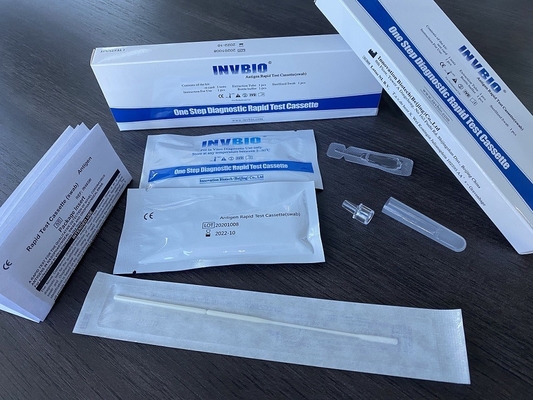 Zestaw testowy antygenu koronawirusa w domu Wymaz z nosa Niemcy Bfarm PEI