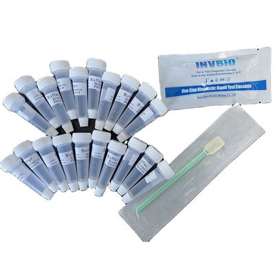 10-20 minut One Step Covid 19 Rapid Test Kit Rtk Antigen Rapid Test Cassette Saliva Lollipop