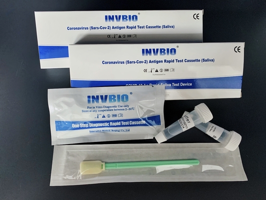 SARS-CoV-2 Zestaw do samodzielnego testu śliny koronawirusa, 25 sztuk/opakowanie