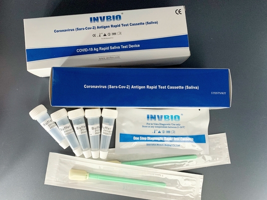 SARS-CoV-2 Zestaw do samodzielnego testu śliny koronawirusa, 25 sztuk/opakowanie