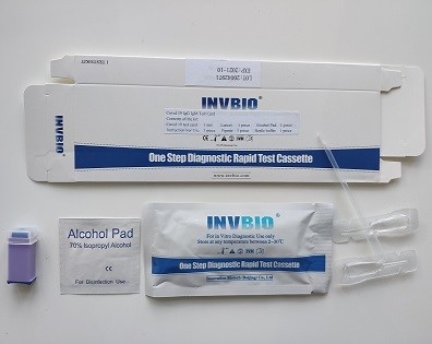 SARS-CoV-2 Coronavirus IgG IgM Antibody Test Kit Jednoetapowe samodzielne testowanie INVBIO