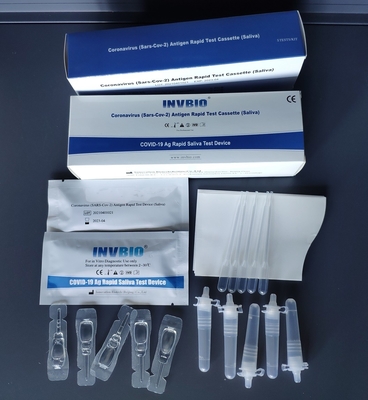 Koronawirus Covid 19 Self Rtk Ag Test na wyplucie śliny 100% swoistość