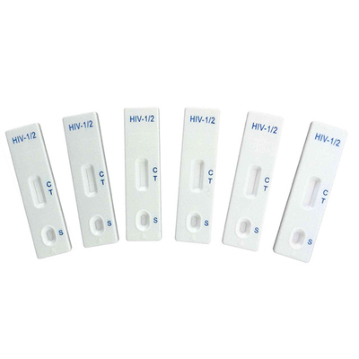 Medical IVD Full Blood Tri Line HIV Rapid Test Kit Dokładność 99%