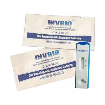 One Step CTnI Cardiac Troponin I Fast Test Kit Opakowanie OEM