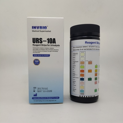INVBIO 10-parametrowe paski testowe do analizy moczu in vitro