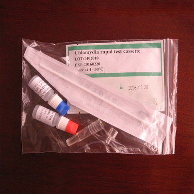 Zestaw testowy na Chlamydia Trachomatis Karta z antygenem wymazu